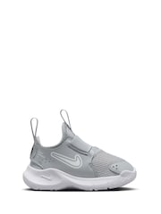 Sivá/biela - Bežecké tenisky Nike Infant Flex 3 - Obrázok 4 z 11