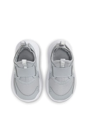 Sivá/biela - Bežecké tenisky Nike Infant Flex 3 - Obrázok 8 z 11