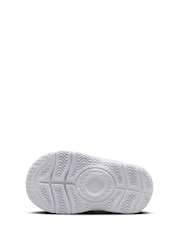 Sivá/biela - Bežecké tenisky Nike Infant Flex 3 - Obrázok 9 z 11