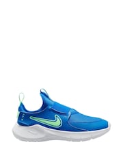 Nike Blue Youth Flex Runner 3 Trainers - Image 4 of 12