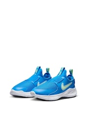 Nike Blue Youth Flex Runner 3 Trainers - Image 8 of 12