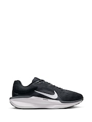 Nike Black/White Winflo 11 Road Running Trainers - Image 1 of 11