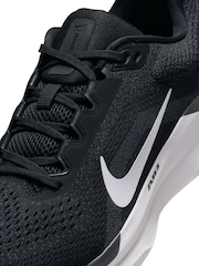 Nike Black/White Winflo 11 Road Running Trainers - Image 10 of 11