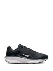 Nike Black/White Winflo 11 Road Running Trainers - Image 3 of 11