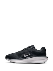 Nike Black/White Winflo 11 Road Running Trainers - Image 4 of 11