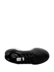 Nike Black/White Winflo 11 Road Running Trainers - Image 8 of 11