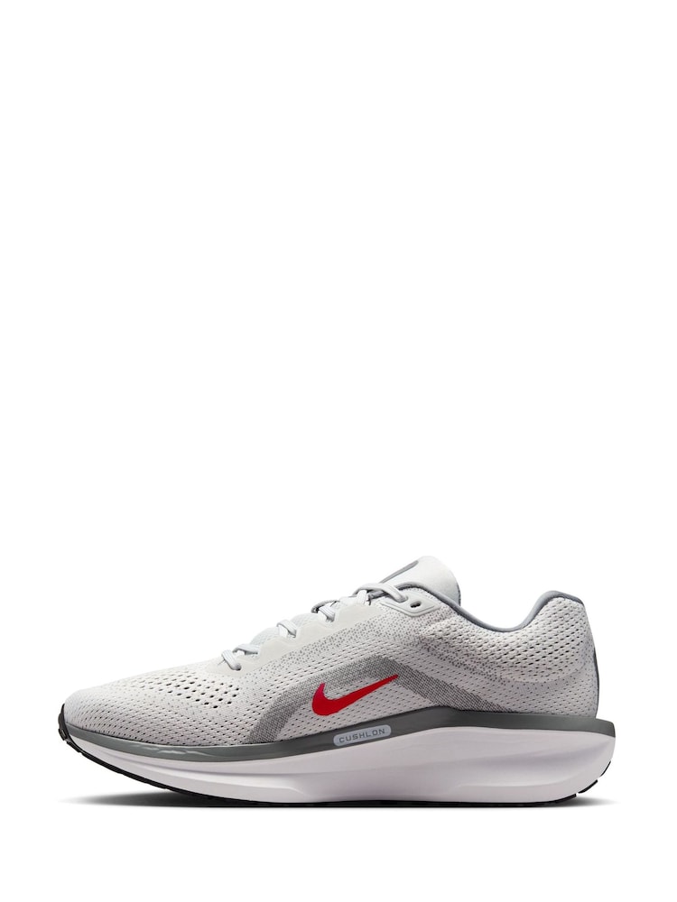 Nike Grey Winflo 11 Road Running Trainers - Image 12 of 20