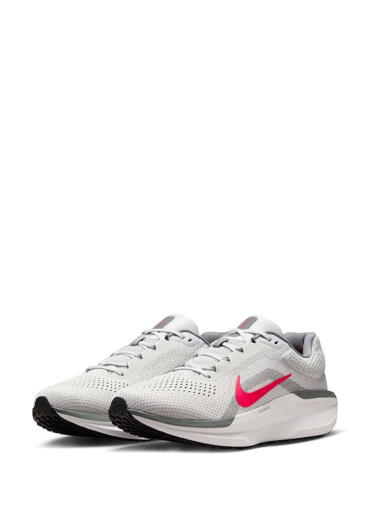 Nike Grey Winflo 11 Road Running Trainers - Image 14 of 20