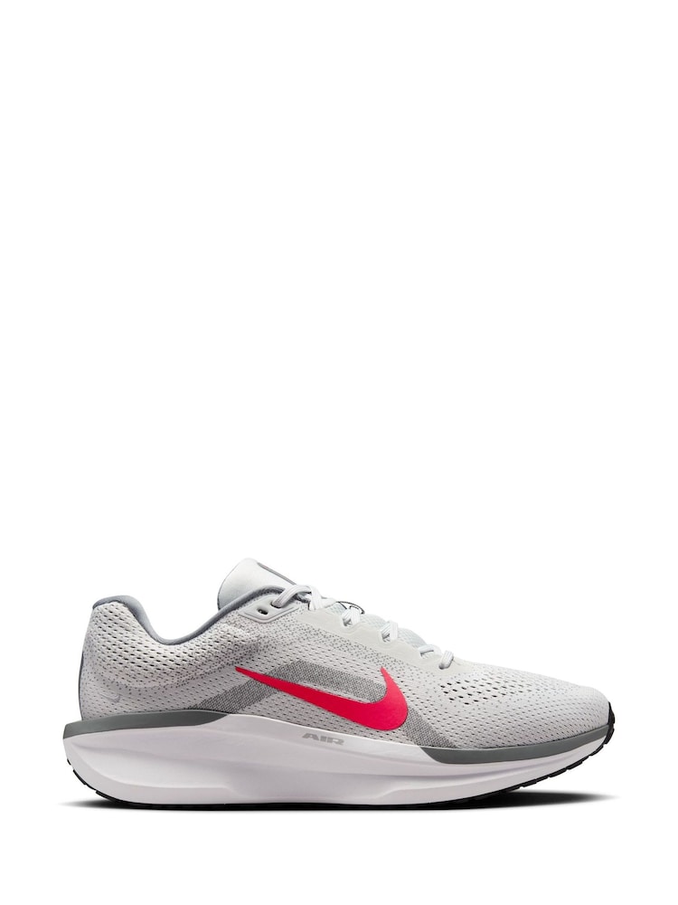 Nike Grey Winflo 11 Road Running Trainers - Image 10 of 20