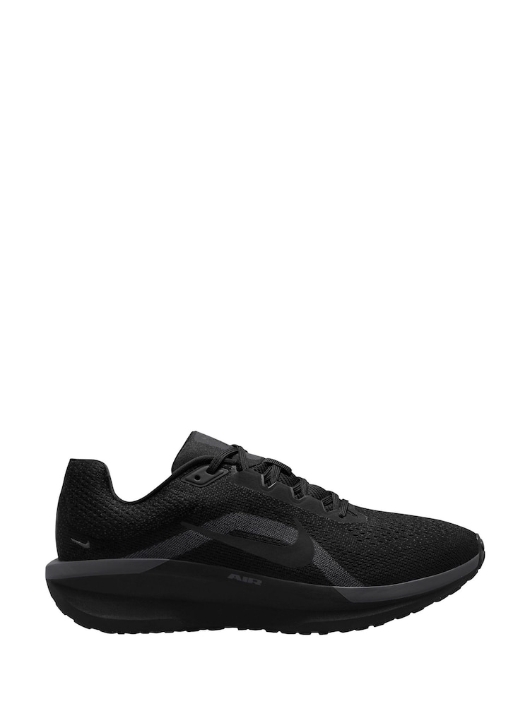 Nike Black Winflo 11 Road Running Trainers - Image 1 of 13
