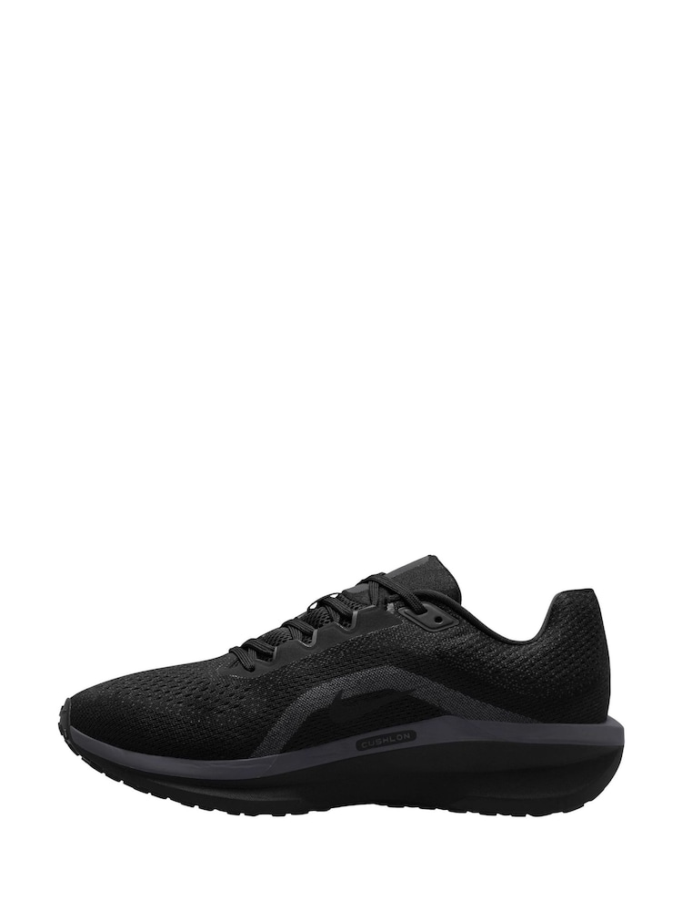 Nike Black Winflo 11 Road Running Trainers - Image 3 of 13