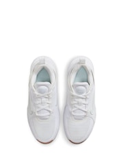 Nike White Youth Crosscourt Trainers - Image 11 of 12