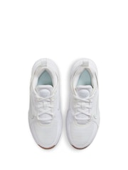 Nike White Youth Crosscourt Trainers - Image 12 of 12