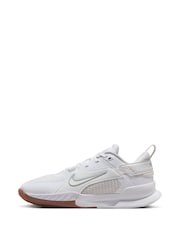 Nike White Youth Crosscourt Trainers - Image 8 of 12