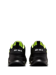 Черный/лайм - Молодежные кроссовые тренажеры Nike - Image 9 of 12