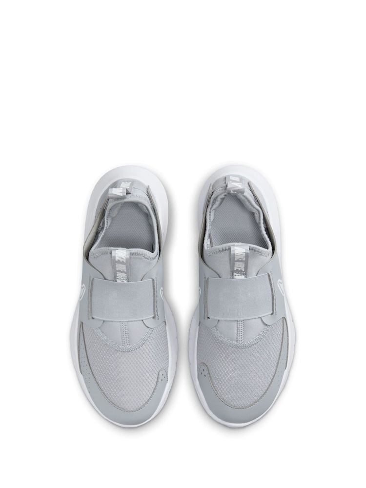 Nike Grey/White Youth Flex Runner 3 Trainers - Image 5 of 9