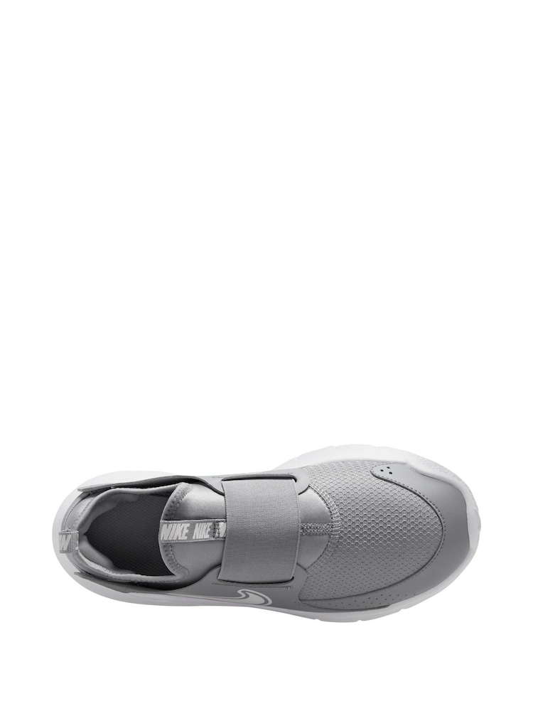 Nike Grey/White Youth Flex Runner 3 Trainers - Image 6 of 9
