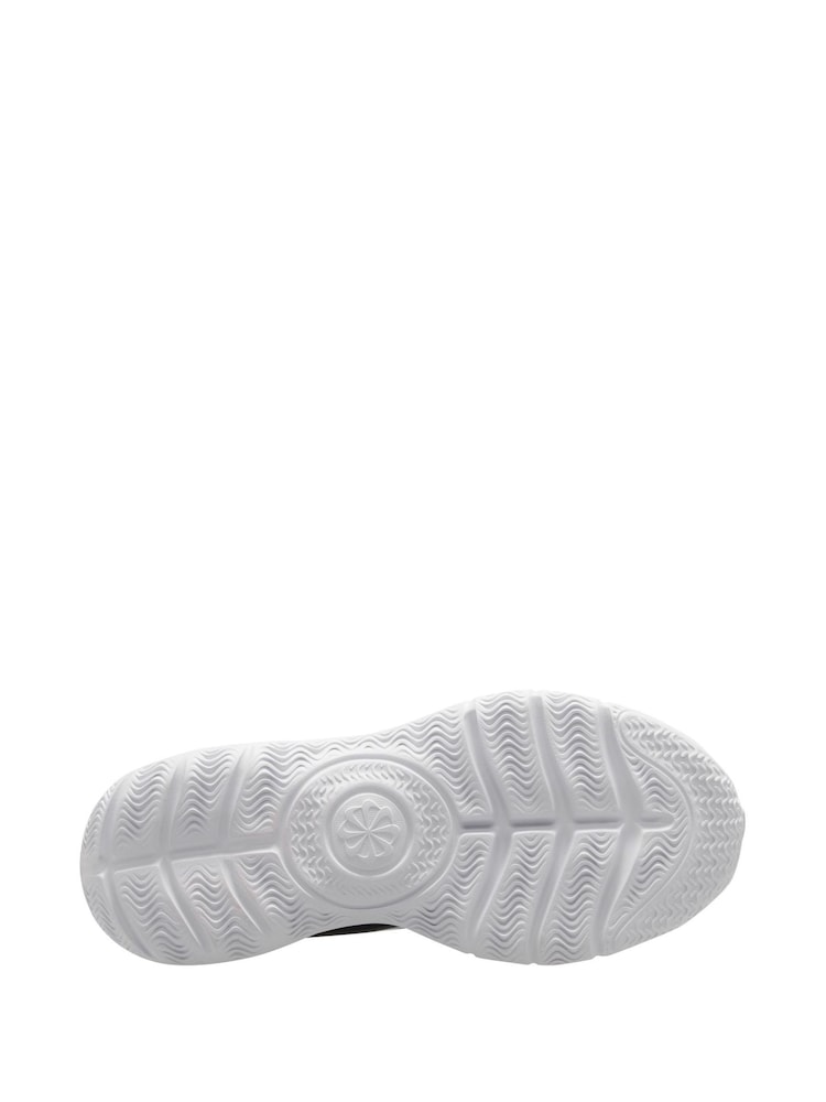 Nike Black/White Youth Flex Runner 3 Trainers - Image 10 of 12