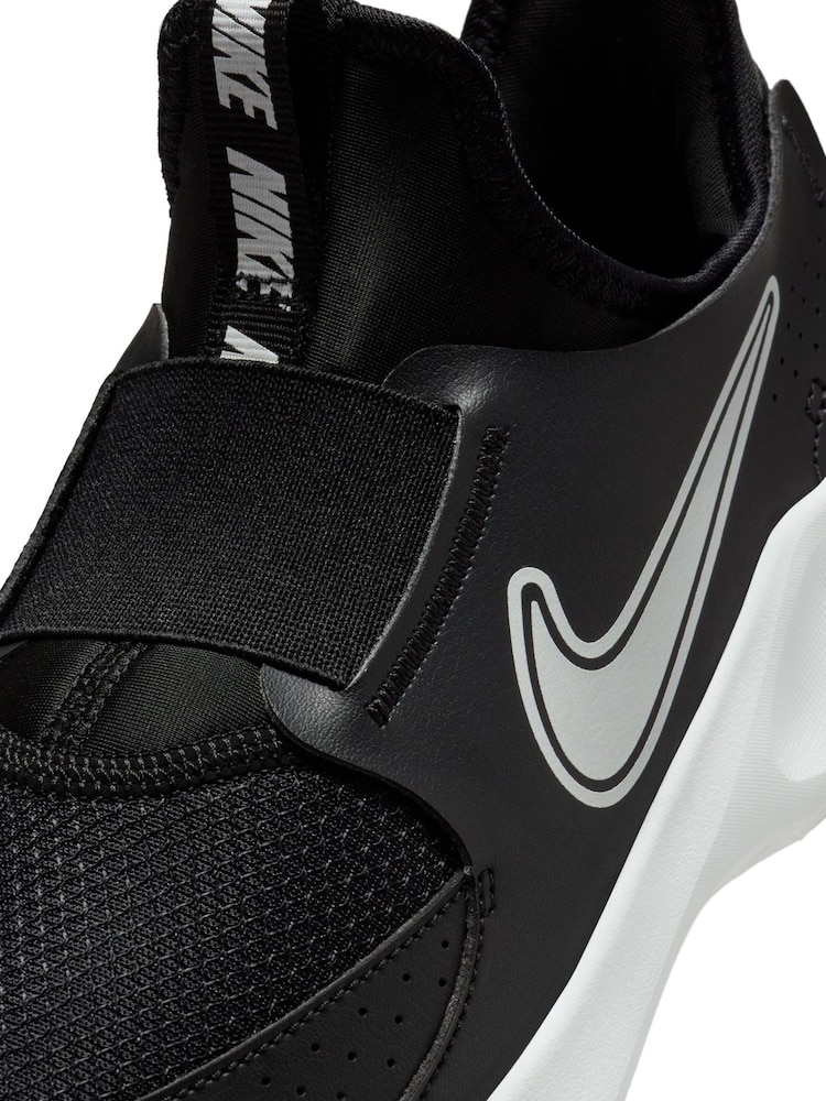 Nike Black/White Youth Flex Runner 3 Trainers - Image 11 of 12