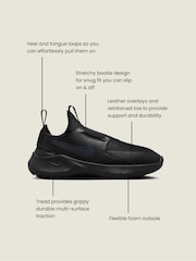 Čierna/biela - Tenisky Nike Youth Flex Runner 3 - Obrázok 3 z 12