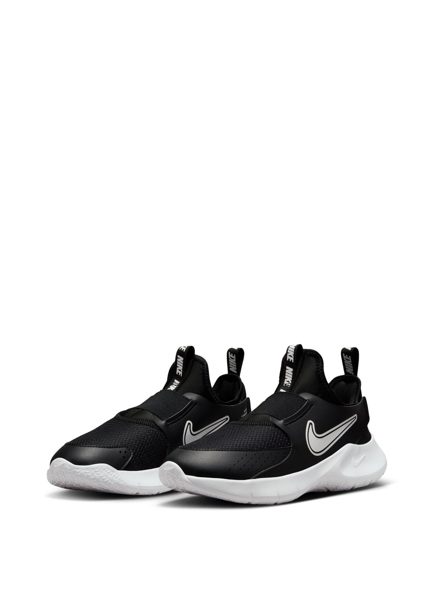 Nike flex black trainers online