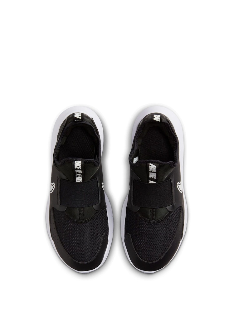 Nike Black/White Youth Flex Runner 3 Trainers - Image 8 of 12