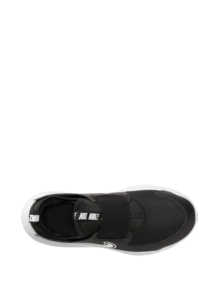 Nike Black/White Youth Flex Runner 3 Trainers - Image 9 of 12