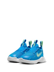 Nike Blue Flex Runner 3 Infant Trainers - Image 4 of 10