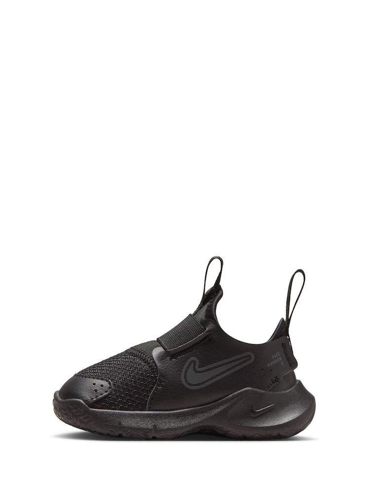 Nike Black Infant Flex Runner 3 Trainers - Image 2 of 10