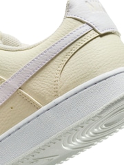 Nike Lemon Yellow Court Vision Low Next Nature Trainers - Image 10 of 13