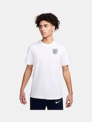Nike White England Crest T-Shirt - Image 1 of 6