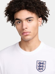 Nike White England Crest T-Shirt - Image 4 of 6