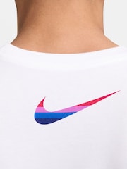 Nike White England Crest T-Shirt - Image 5 of 6