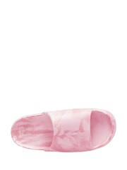 Nike Pink Marble Effect Calm Sliders - Image 6 of 11