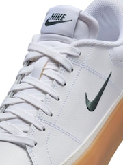 Nike Off white Court Legacy Lift Platform Trainers - Image 8 of 11