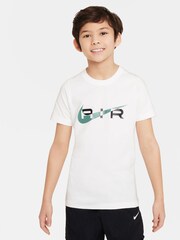 Nike White/Black Air T-Shirt - Image 1 of 4