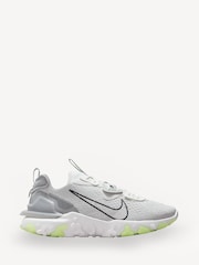 Nike Grey React Vision Trainers - Image 1 of 8