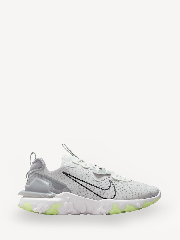 Nike Grey React Vision Trainers - Image 1 of 8