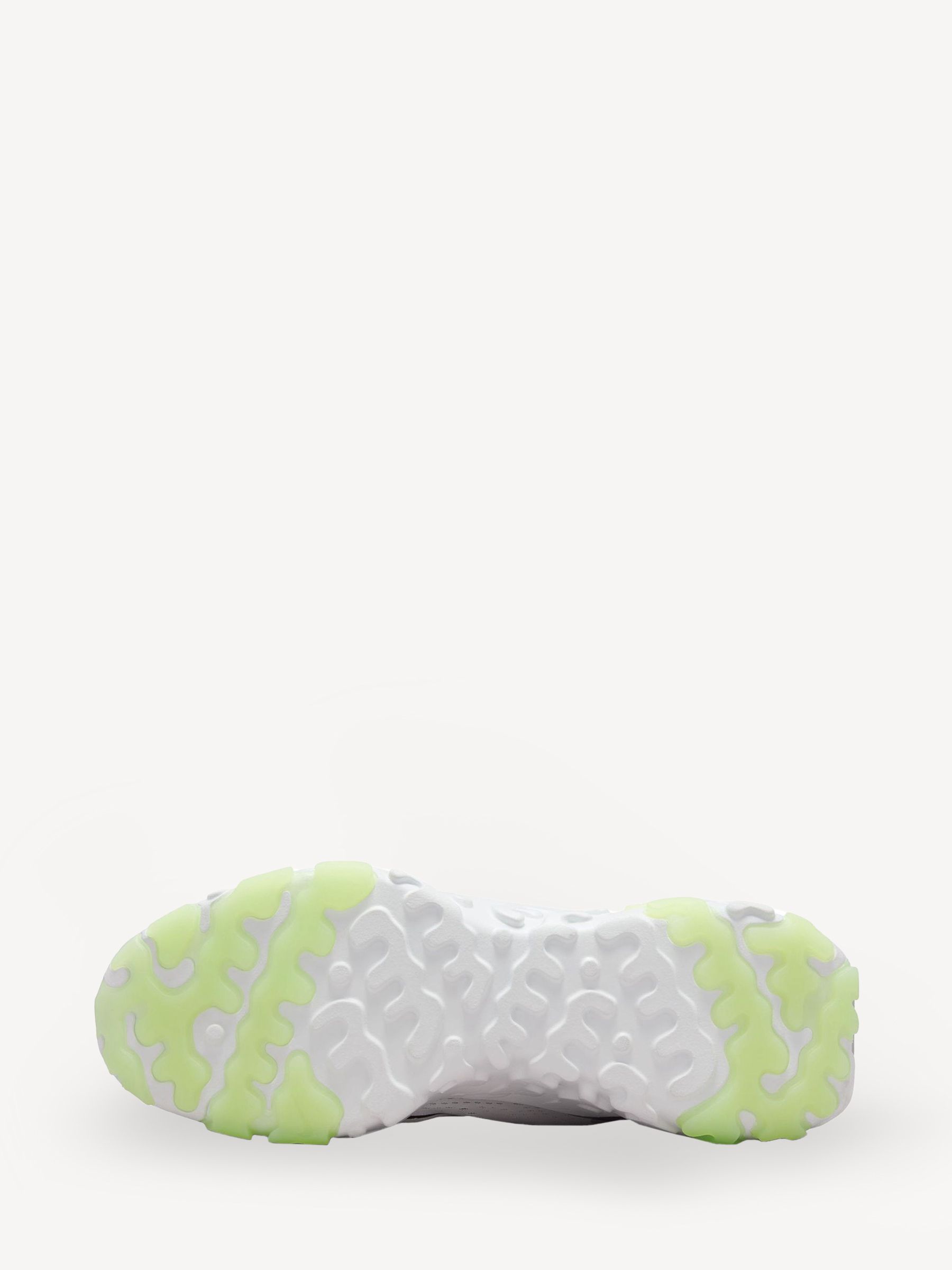 white nike react vision junior