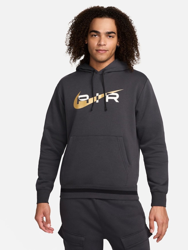 Nike Black Sportswear Air Hoodie - Image 1 of 5