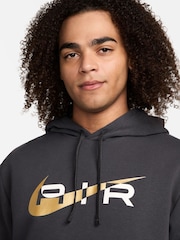 Nike Black Sportswear Air Hoodie - Image 4 of 5