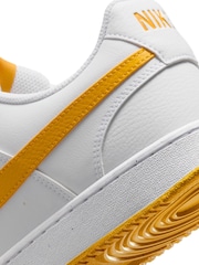 Nike Yellow/White Court Vision Low Trainers - Image 8 of 8