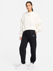 Nike Black Oversized Phoenix Fleece HighWaisted Joggers - Image 8 of 8