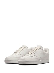 Nike White/White Court Vision Low Trainers - Image 5 of 11