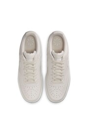 Nike White/White Court Vision Low Trainers - Image 9 of 11