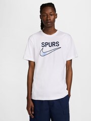 Nike White Tottenham Hotspur FC Swoosh T-Shirt - Image 1 of 5