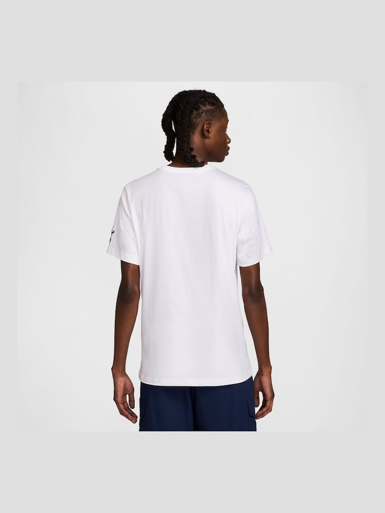 Nike White Tottenham Hotspur FC Swoosh T-Shirt - Image 2 of 5