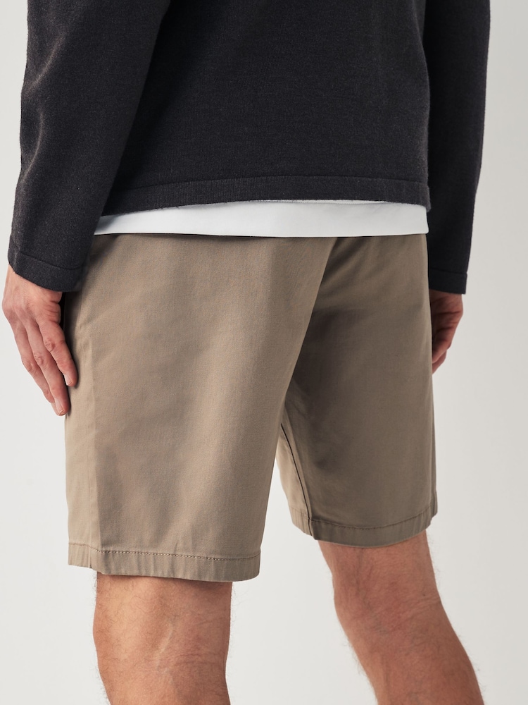 Dark Stone Slim Fit Stretch Chinos Shorts - Image 2 of 8