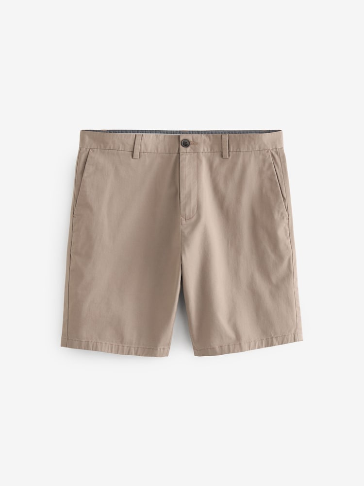 Grège foncé - Slim Fit (Slim Fit) - Short chino stretch - Image 5 of 8
