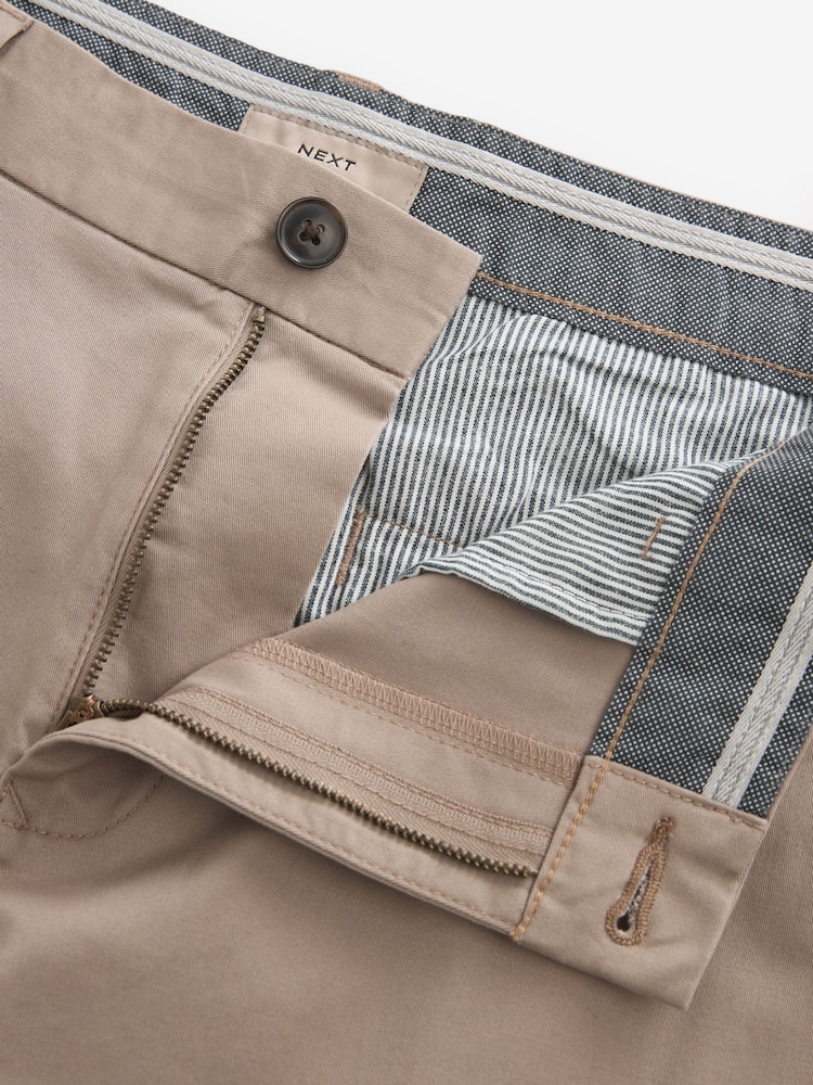 Grège foncé - Slim Fit (Slim Fit) - Short chino stretch - Image 6 of 8